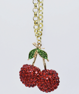 Treasure Jewels | Red Cherry Luxe Necklace