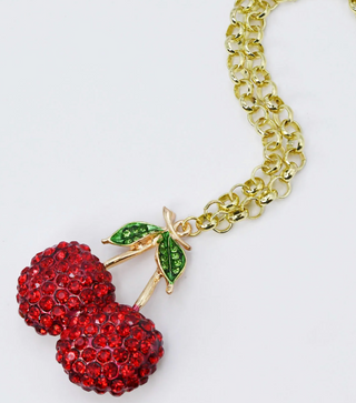 Treasure Jewels | Red Cherry Luxe Necklace