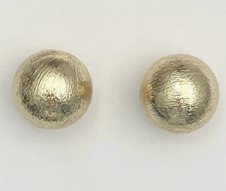 Frost & Shine Stud Earrings | Gilded Gold