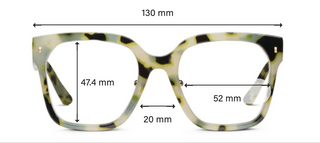 Piper Reading Glasses Yellow Chai