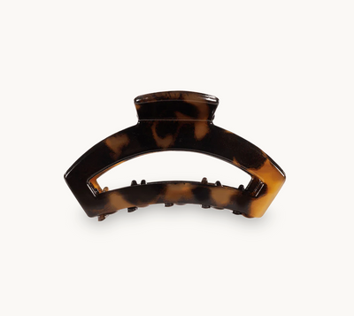 Open Tortoise Tiny Hair Clip