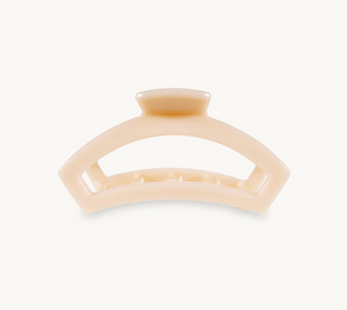 Open Almond Biege Medium Hair Clip