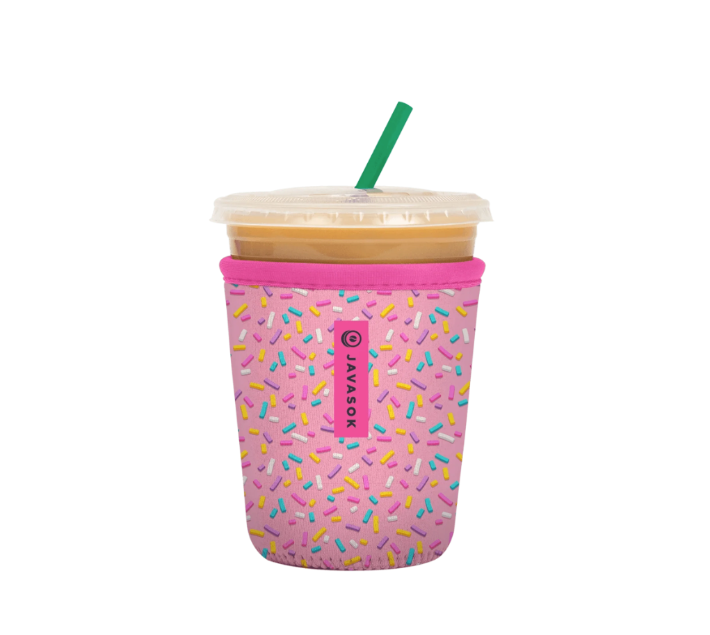 JavaSok Small Sweet Sprinkles Drinkware Koozie