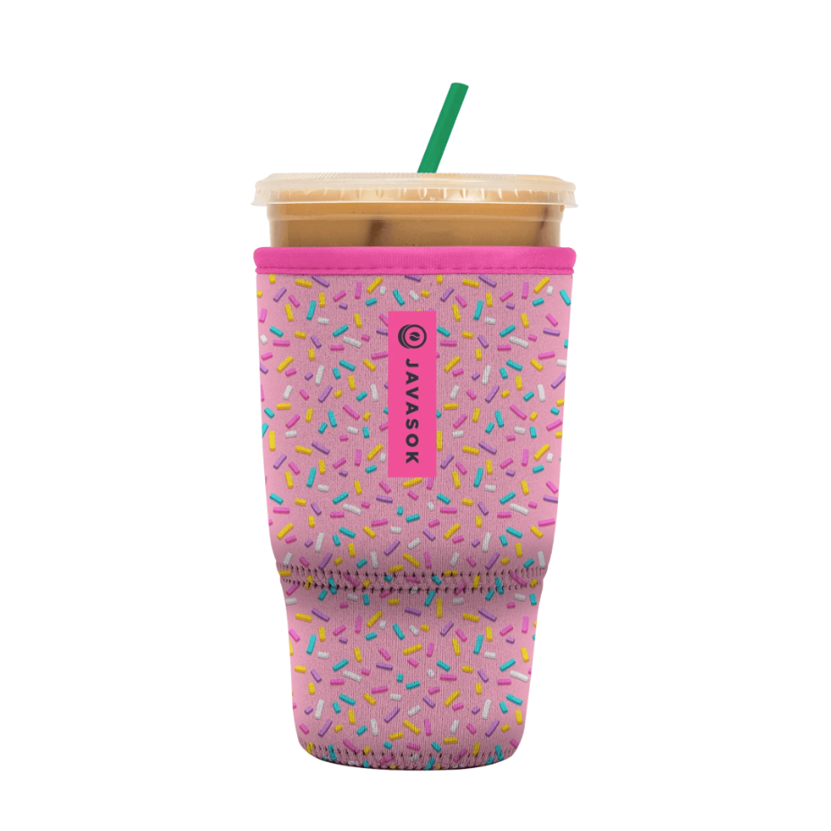 JavaSok Large Sweet Sprinkles Drinkware Koozie