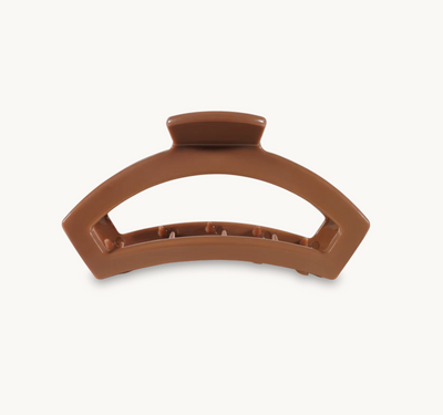 Open Caramel Tiny Hair Clip