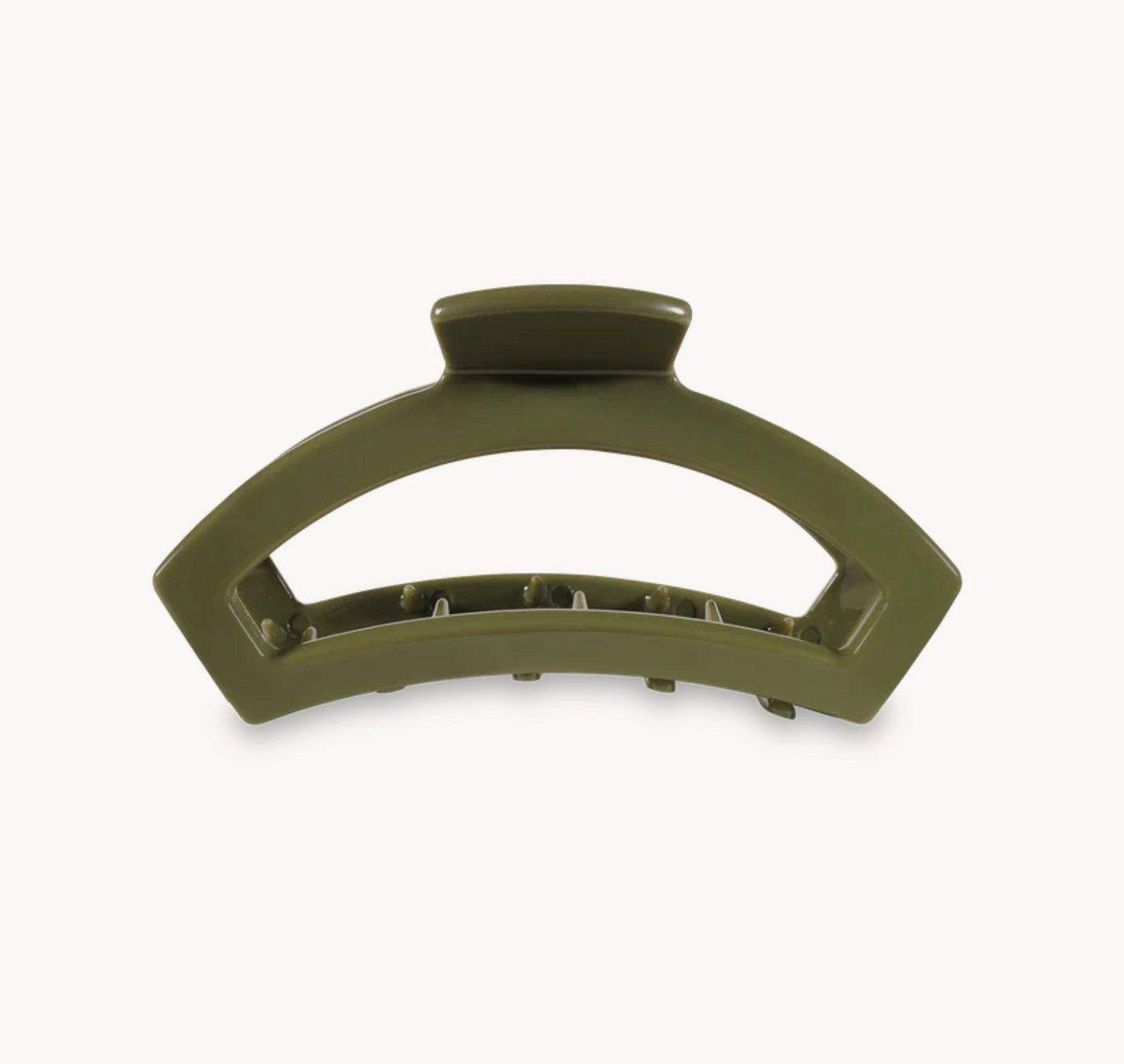 Open Olive Tiny Hair Clip