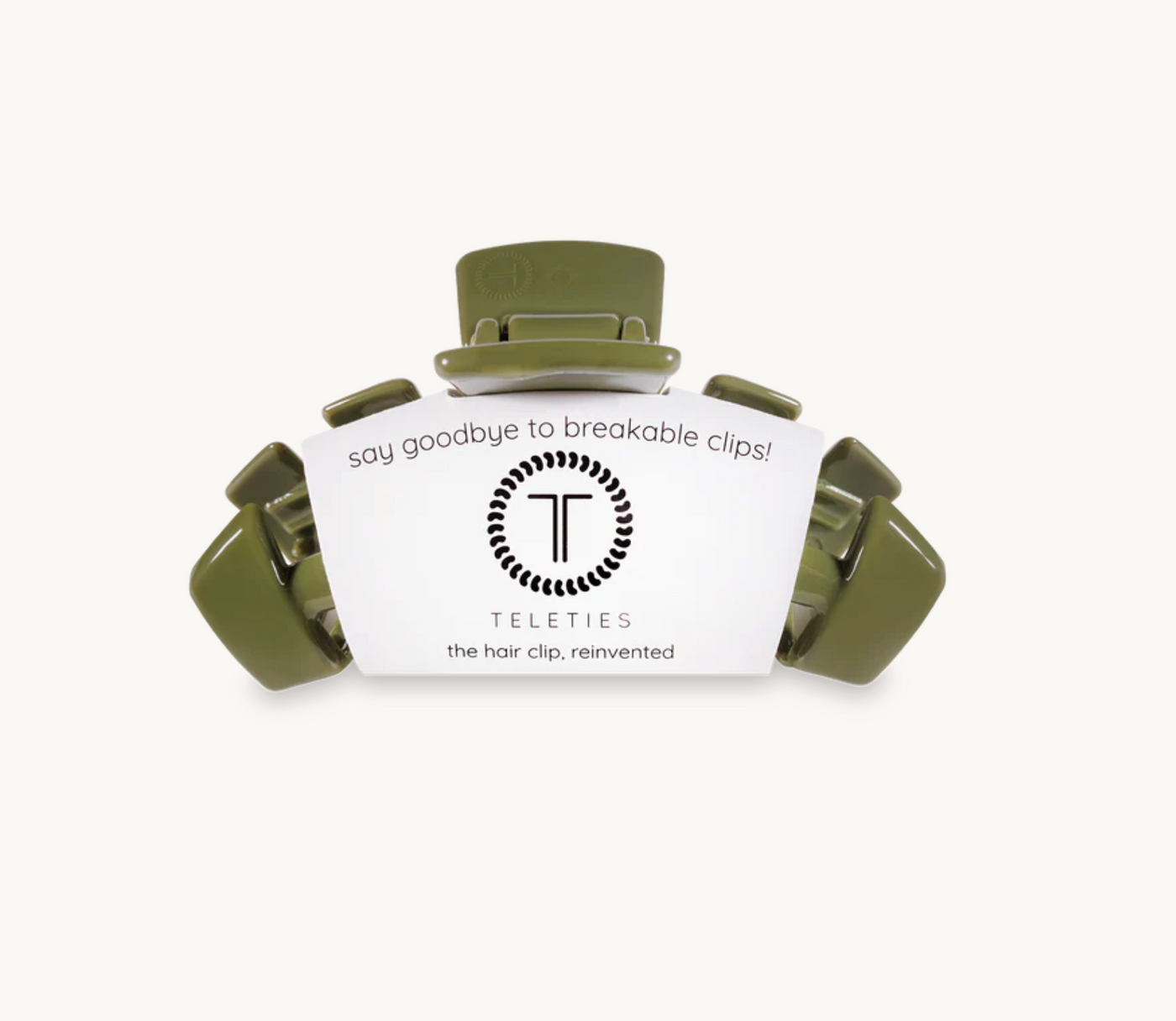 Classic Olive Tiny Hair Clip