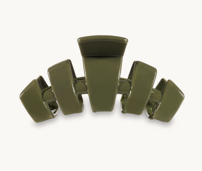 Classic Olive Large Hair Clip