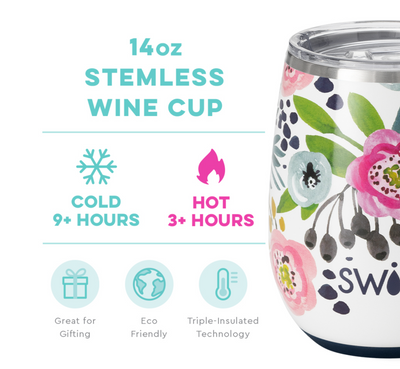 Primrose Stemless Wine Cup 14oz