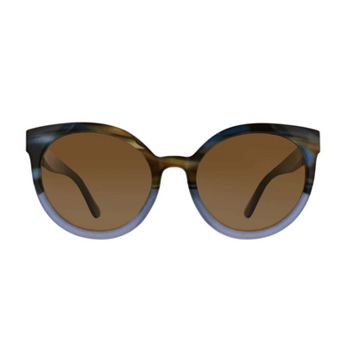 Montauk Sunglasses Multihorn/ Blue
