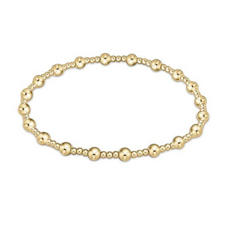 Enewton Extends Classic Sincerity Pattern 4MM Bead Bracelet