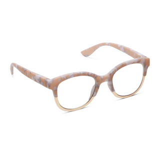 Georgia Reading Glasses Tan Marble/Gold