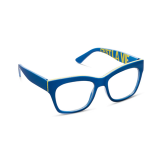 C'est La Vie Reading Glasses Blue