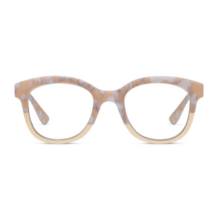 Georgia Reading Glasses Tan Marble/Gold