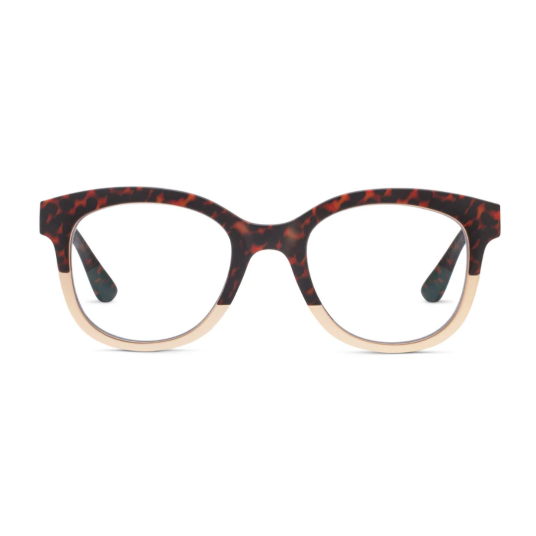 +1.50 Georgia Reading Glasses Leopard Tortoise/Gold