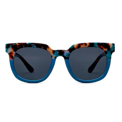 +1.50 Carpe Diem Reading Sunglasses Teal Botanico