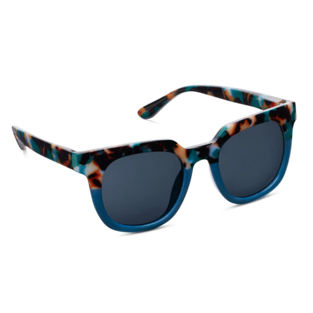 +1.50 Carpe Diem Reading Sunglasses Teal Botanico
