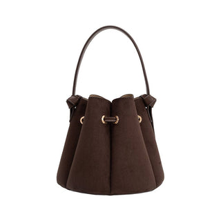 Laguna Mini Top Handle Bag | Chocolate
