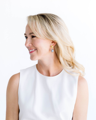 Susan Shaw | Grey Baroque Pearl Drop Earrings