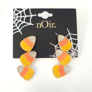 Candy Corn Drop Earrings