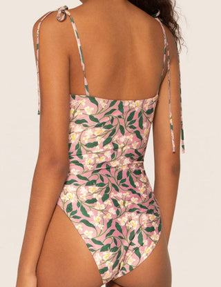 Petal Splash Swimsuit W/Coverup