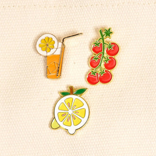 Aesthetic Enamel Pin Set (3-Pack)