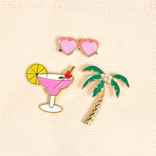 Aesthetic Enamel Pin Set (3-Pack)