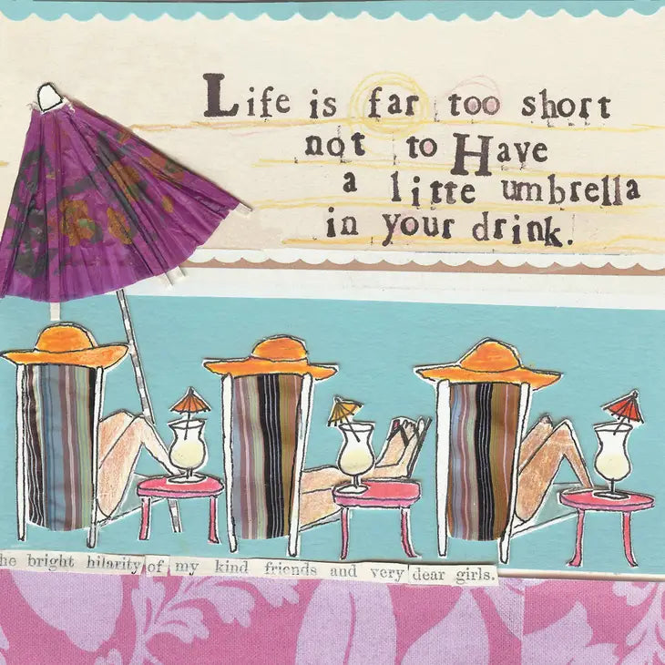 Little Umbrella Cocktail Napkins - 20 ct