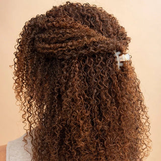 Almond Beige Classic Hair Clip