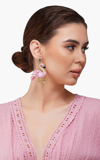 America & Beyond | Beach Club Beaded Earrings
