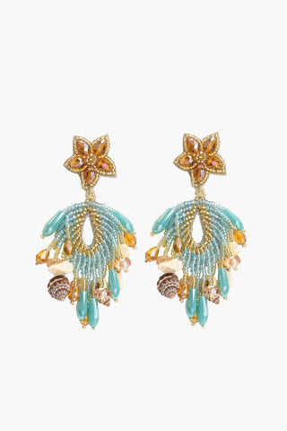 America & Beyond | Beach Club Beaded Earrings