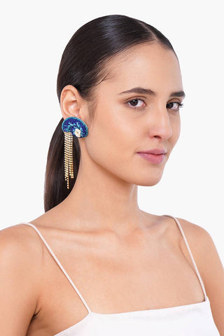 America & Beyond | Beach Club Beaded Earrings