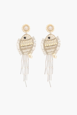 America & Beyond | Beach Club Beaded Earrings