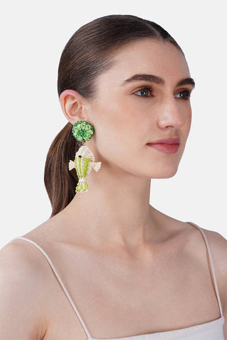 America & Beyond | Beach Club Beaded Earrings