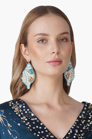 America & Beyond | Beach Club Beaded Earrings