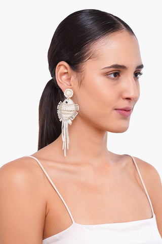America & Beyond | Beach Club Beaded Earrings
