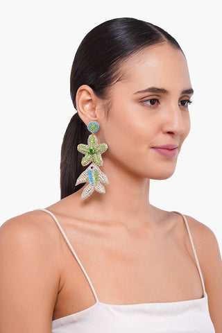 America & Beyond | Beach Club Beaded Earrings