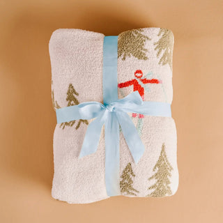 Apres ski designed cozy blanket 