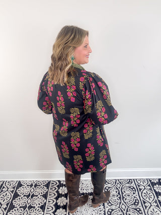 Autumn After Dark Mini Dress