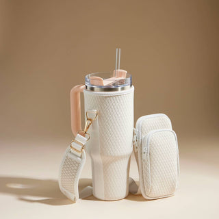 Dual Function Fit-Cooler Sling Tumbler Crossbody Bag