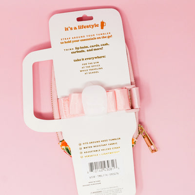 Tumbler Fanny Pack - Sweet Meadow Orange Tan