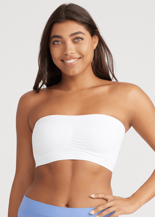 Bandeau Bra - White