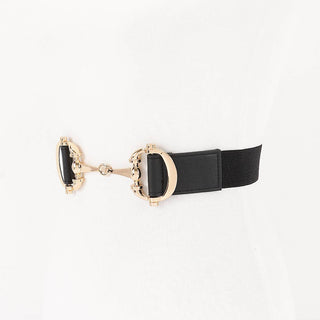 Snaffle Bit Buckle Elastic Belt