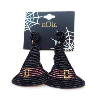 Witch Hat Seedbead Drop Earring