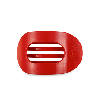 Rudolph Red Round Medium Flat Hair Clip