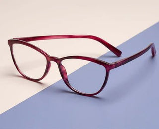 Bengal Reading Glasses - Magenta Horn