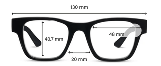 Bernadette Reading Glasses Black