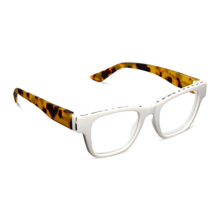 Bernadette Reading Glasses White/Tokyo Tortoise
