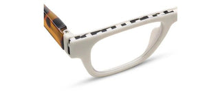 Bernadette Reading Glasses White/Tokyo Tortoise
