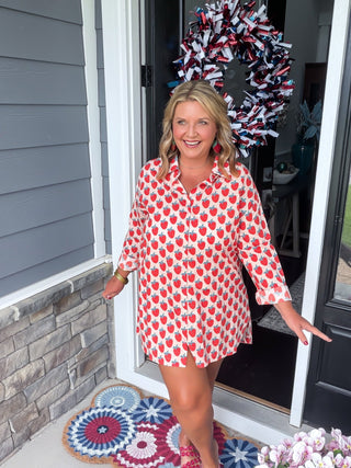 Berry Babe Beach Dress
